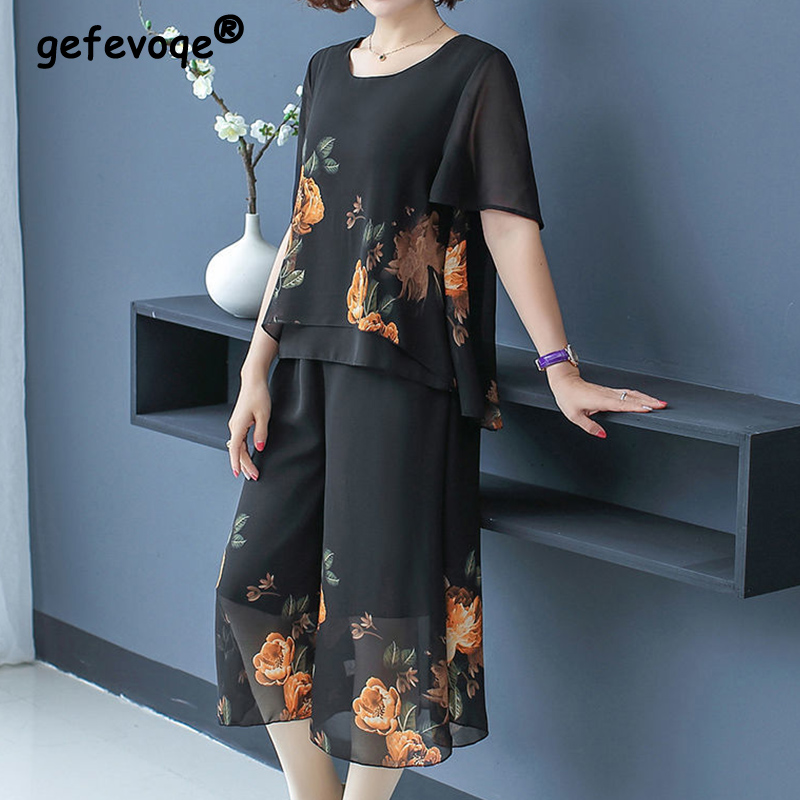 Romper Floral Print - Элегантные модные кружевные короткие комплекты с