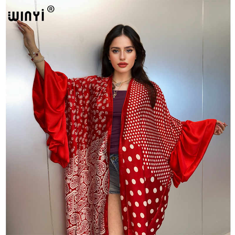 Летнее кимоно WINYI: пляжное п – обзор и цена Cover Up Kaftan