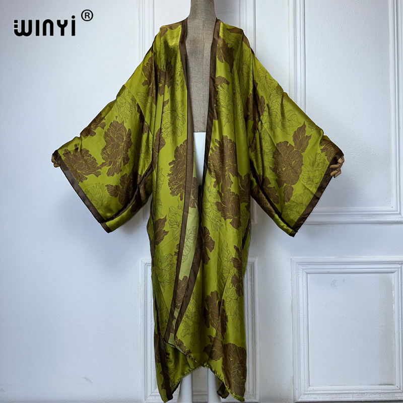 WINYI Африканские кимоно с при – обзор и цена Cover Up Kaftan