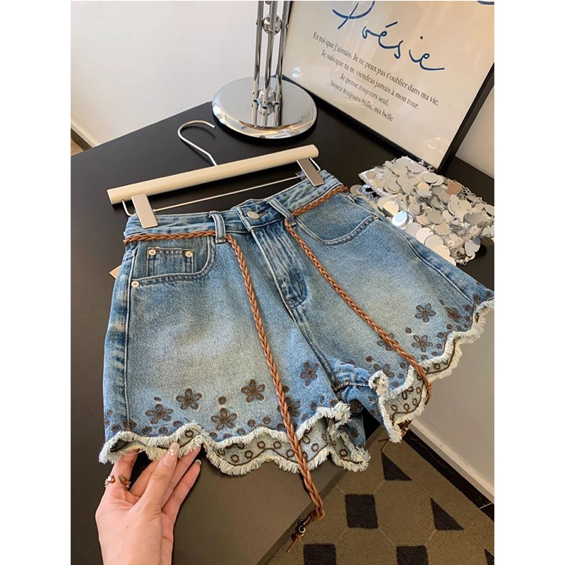 Дышащие винтажные джинсовые шо – обзор и цена Shorts Denim Frayed